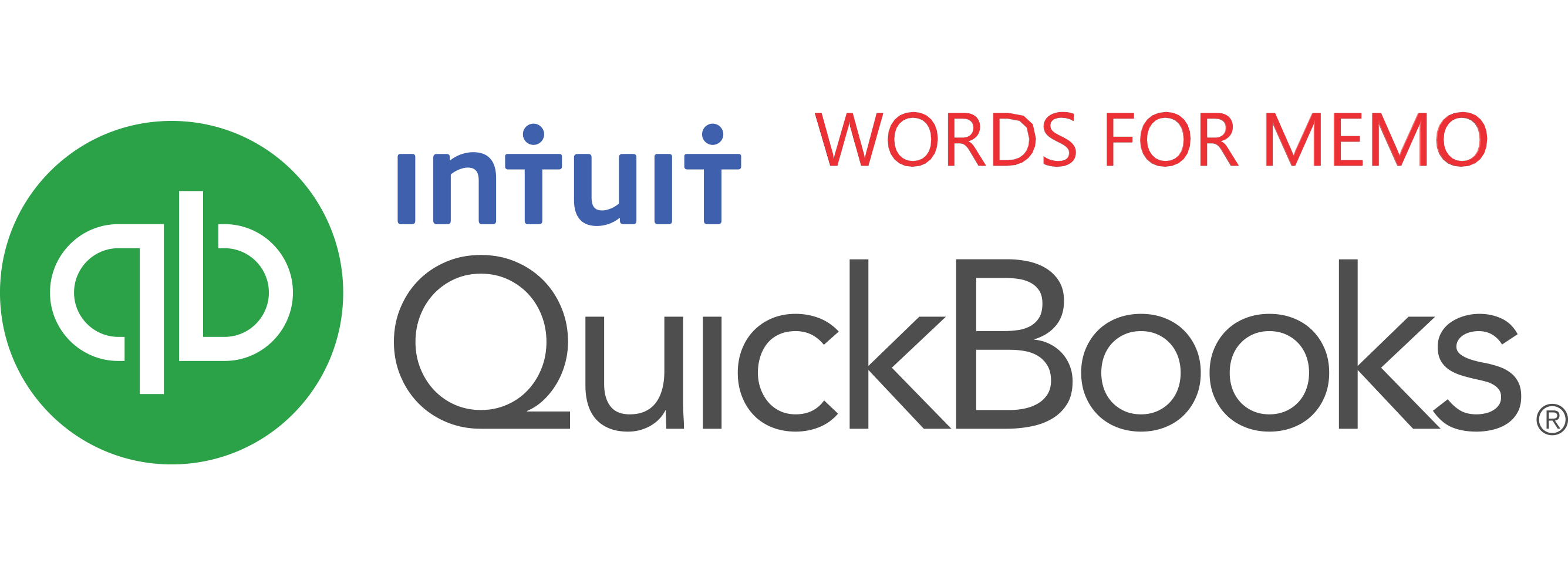 QuickBooks Words for Memo - Cover Image